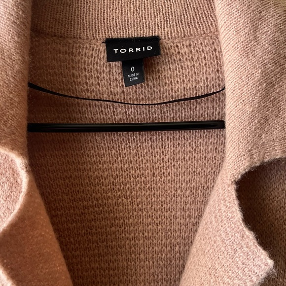 Torrid two tone long jacket size 0 - Picture 6 of 6